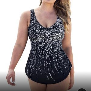 Swimsuits For All Skirted Swimsuit Sz 22